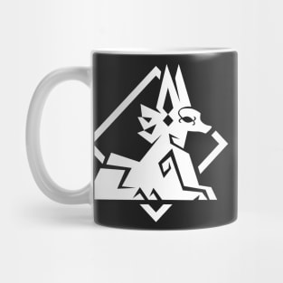 Genshin Impact Cyno Emblem - White Mug